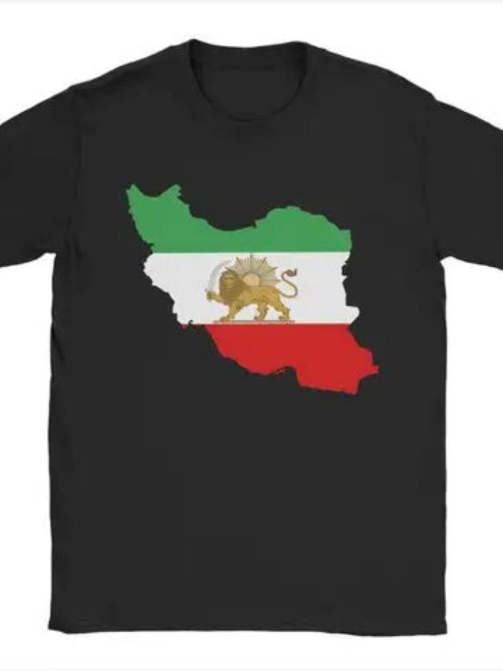 Iran Flag Map T-Shirt